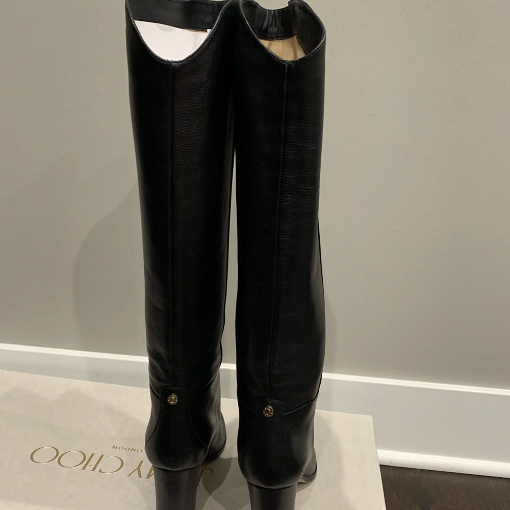 Jimmy Choo boots size 40 color black - Picture 2 of 14